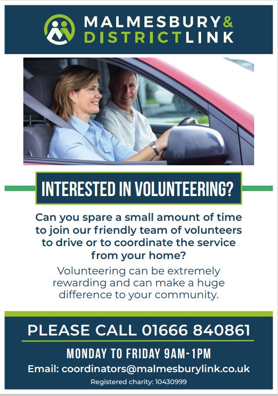 Malmesbury & District Link - Interested in volunteering?