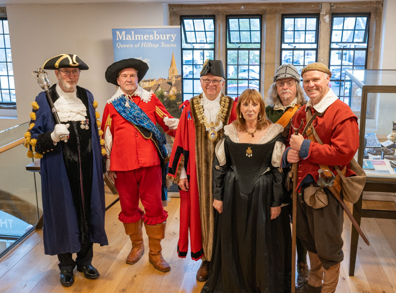 Robing Ceremony for the New Mayor of Malmesbury, Councillor Robert Hastings