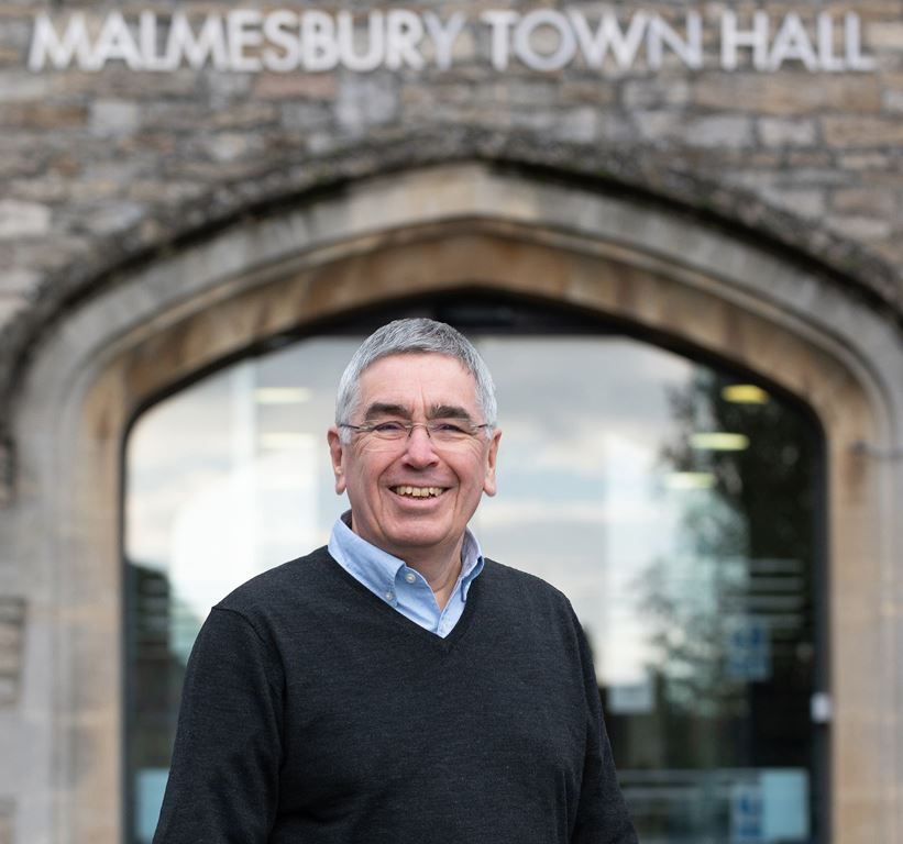 Chair of Malmesbury Town Team, Cllr Campbell Ritchie