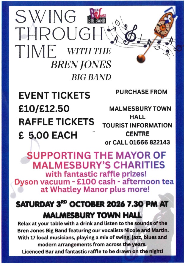 Mayor's Fundraiser - Swing Through Time with the Brent Jones Big Band