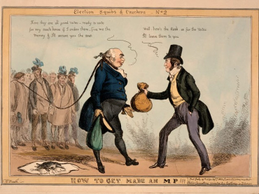 Malmesbury, Most Rotten Borough. A tale of bribery, corruption and reform